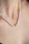 Heliophilia Silver Collar con Colgante de Ojo y Piedra Multicolor KL-0862